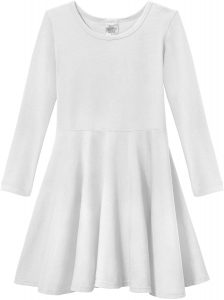 City Threads Girls Twirly Skater Party Dress