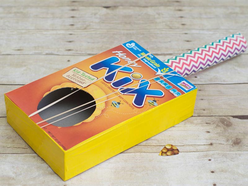 Cereal Box Guitar