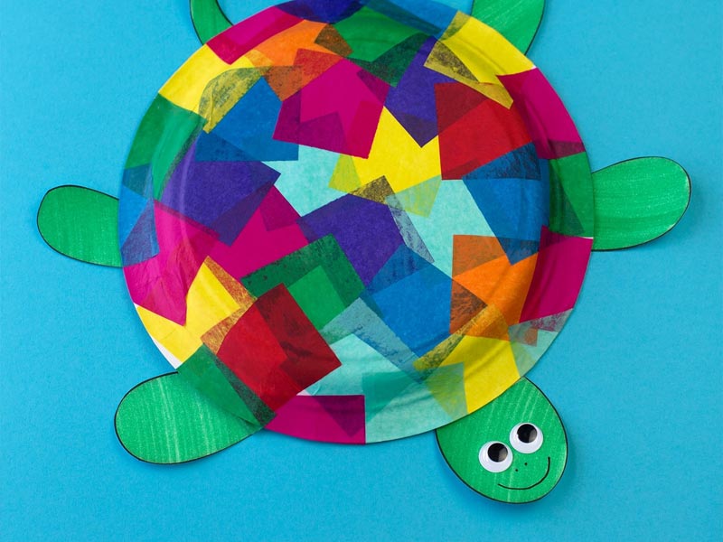Paper Plate Turtle