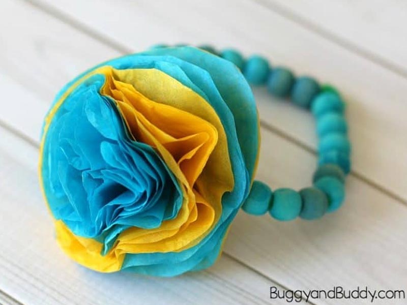 Tissue Paper Bracelet