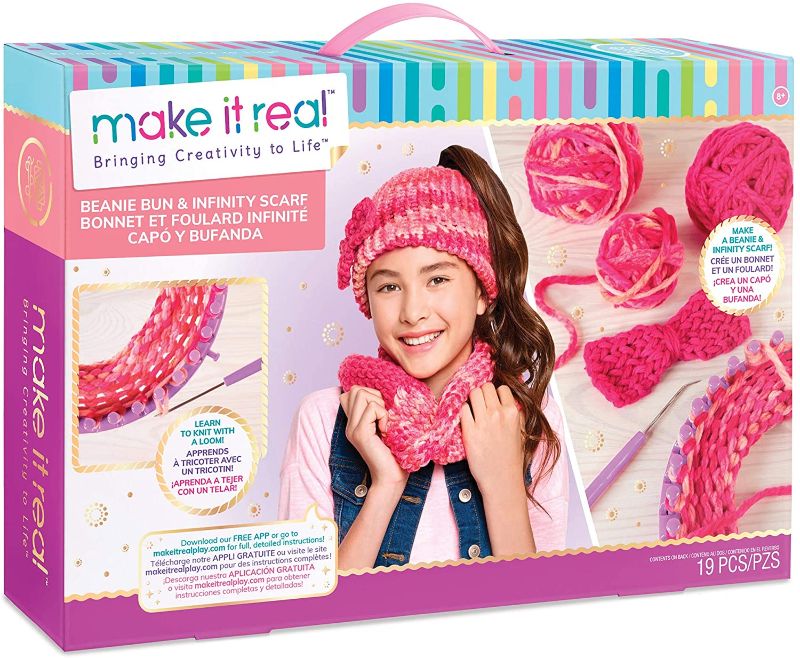 Beanie and Scarf Crochet Kit