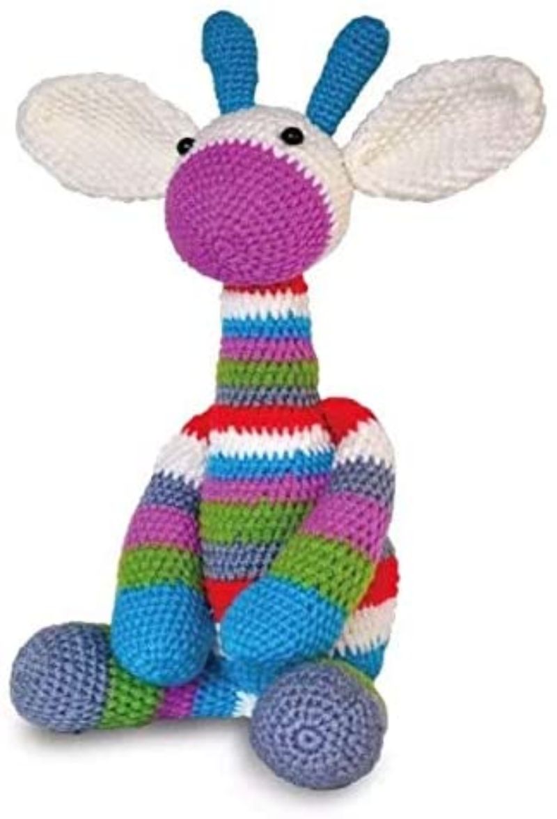 Colorful Giraffe Crochet Kit