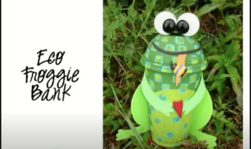 EcoFroggie Bank Craft