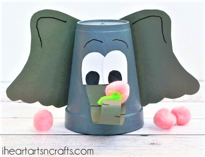 Horton Hears a Who Styrofoam Cup Craft