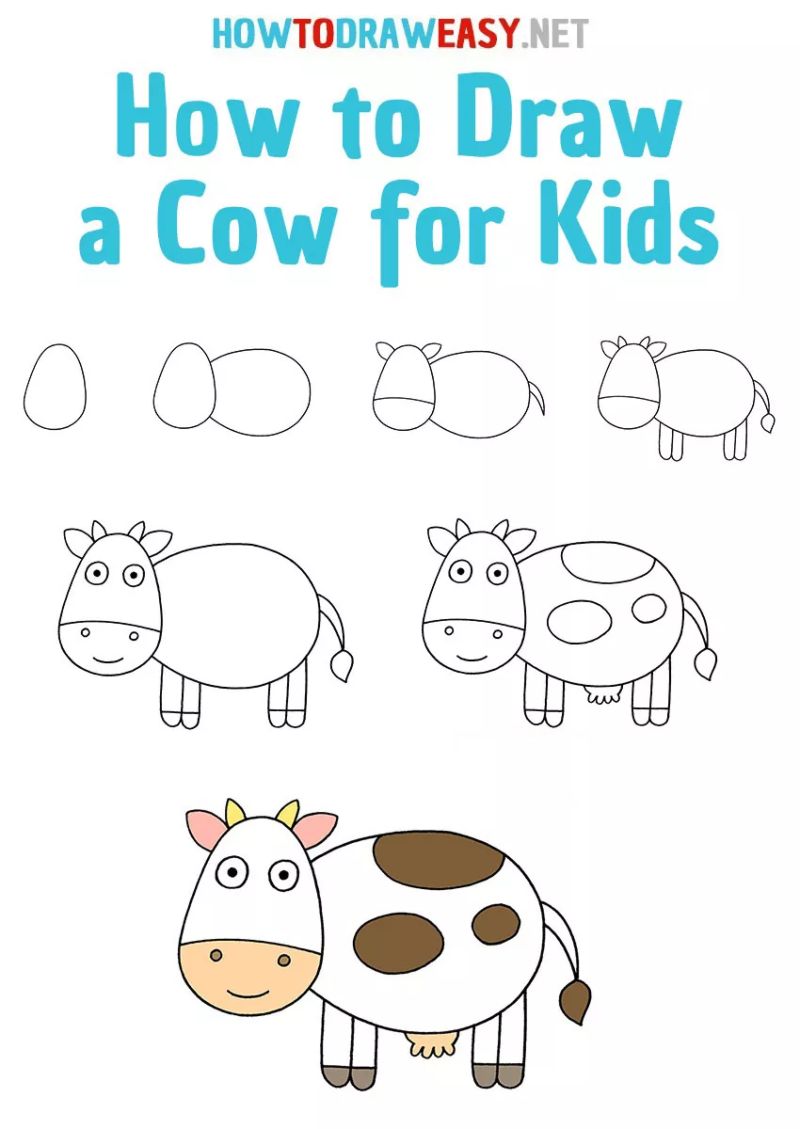 23 Fun and Easy Animals To Draw For Kids - Cool Kids Crafts
