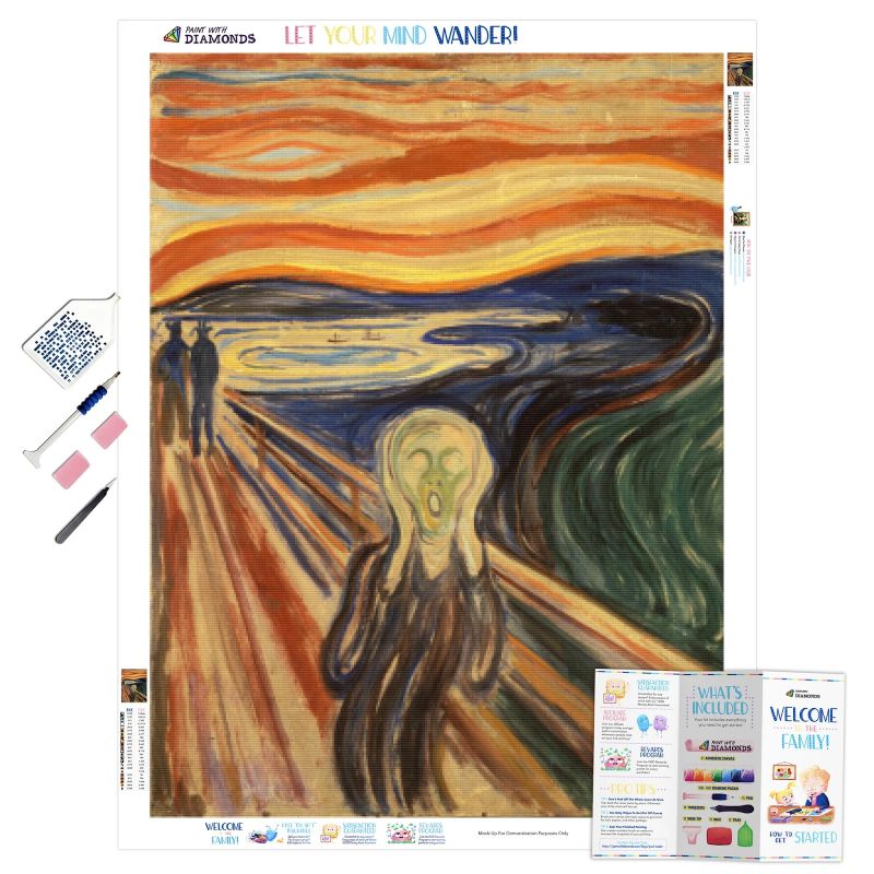 The Scream Diamond Painting Kit