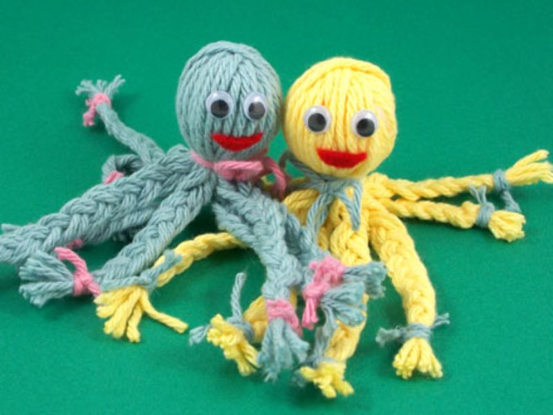 Yarn Octopus Craft