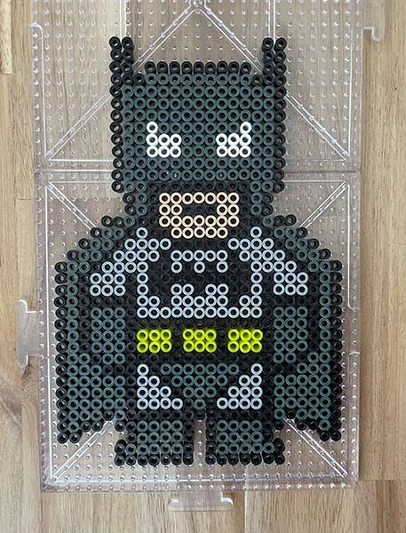 Batman Perler Beads
