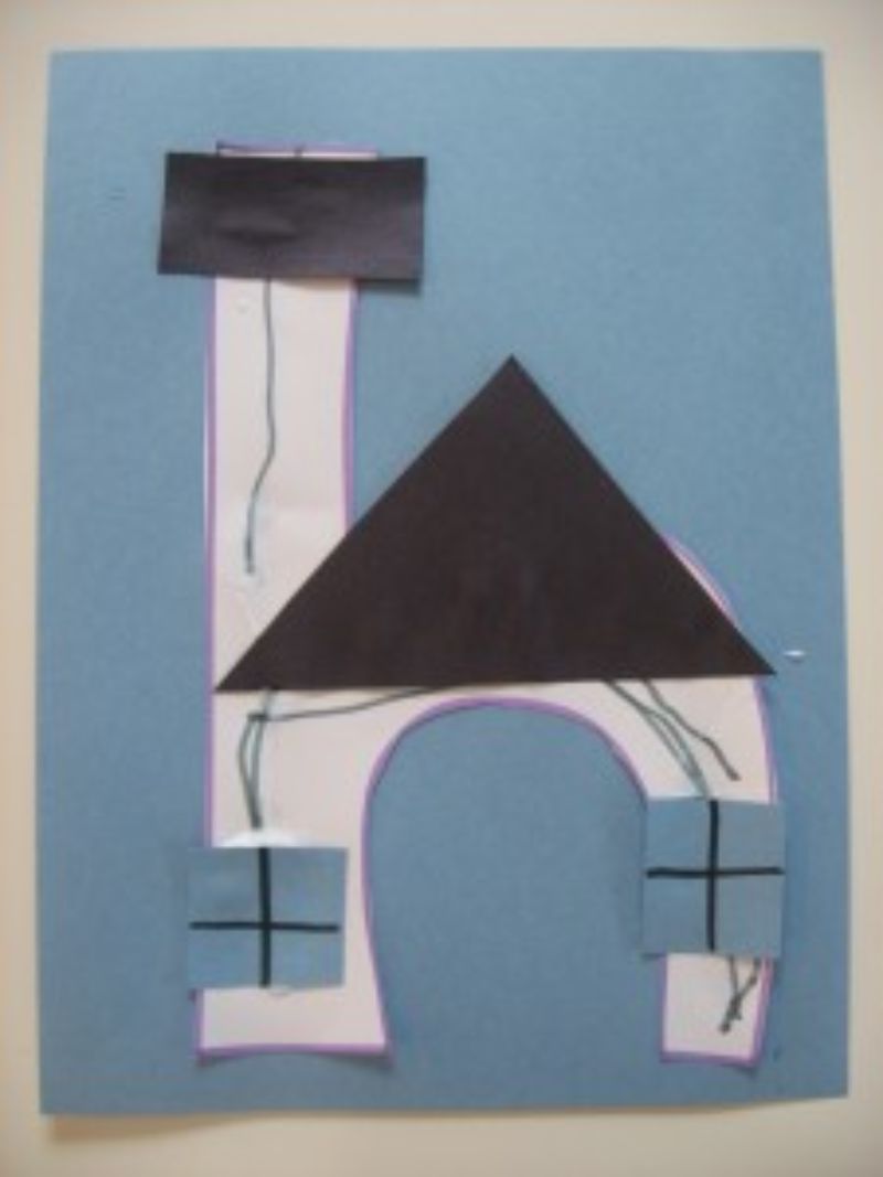 “h is for House” Craft