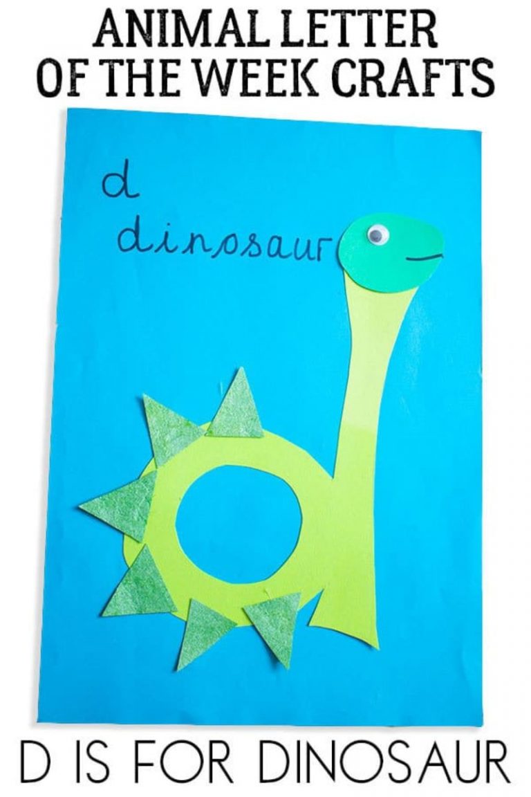 23 Letter “D” Crafts Kids Will Be Delighted to Make - Cool Kids Crafts