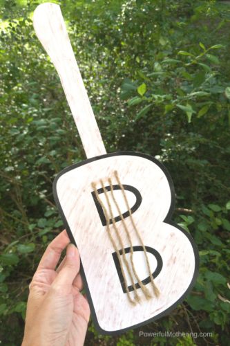 “B is for Banjo” Craft