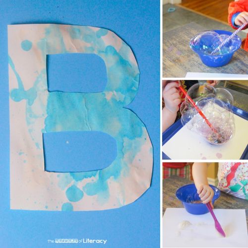  “B is for Bubbles” Craft