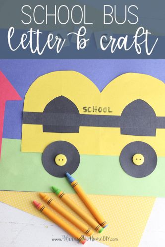 “B is for Bus” Craft