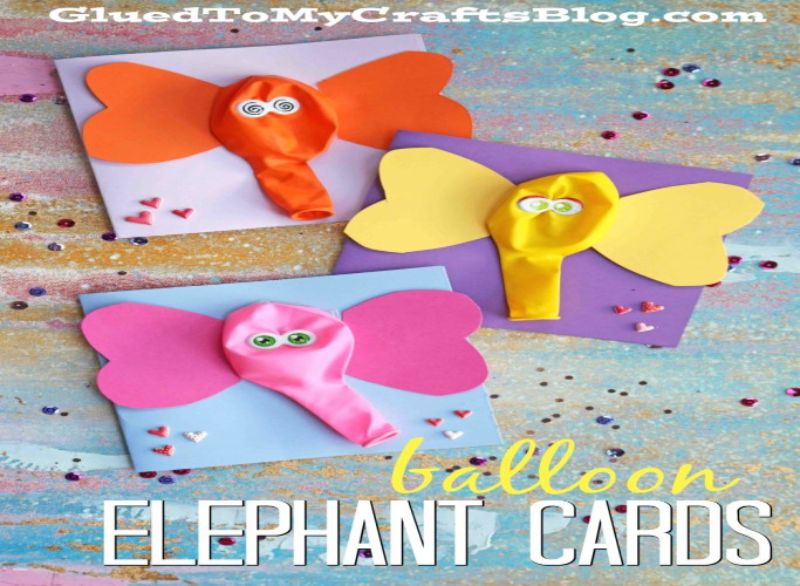 Balloon Elephants Craft