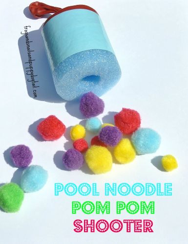 Pool Noodle Pom Pom Shooter