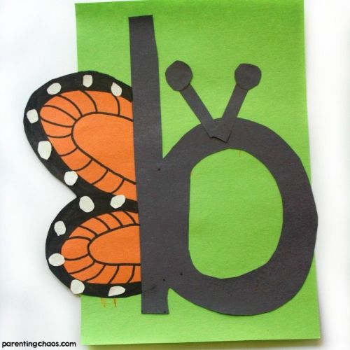“b is for Butterfly” Craft