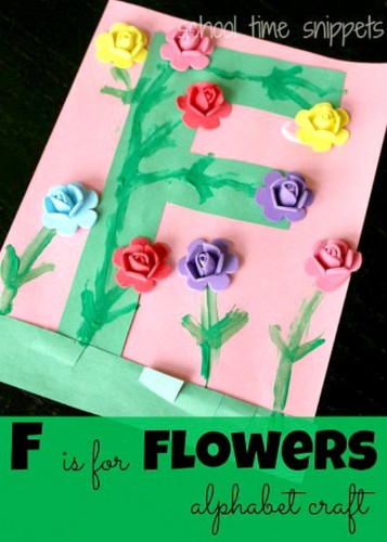F is for Flowers