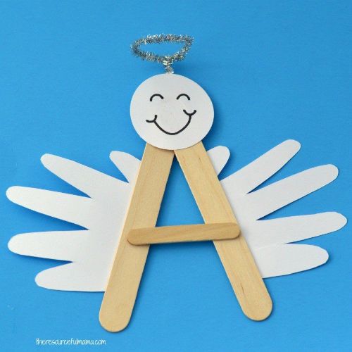 “A is for Angel” Craft