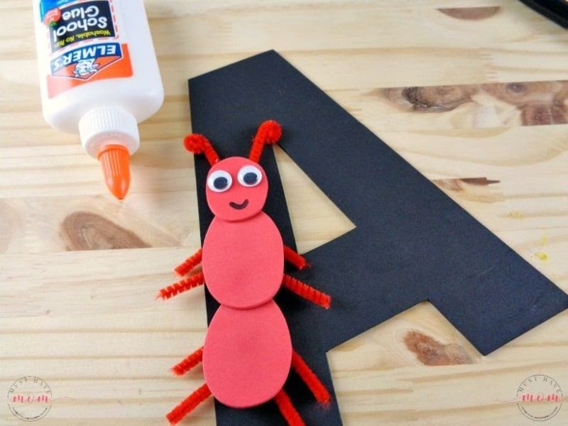  “A is for Ant” Craft