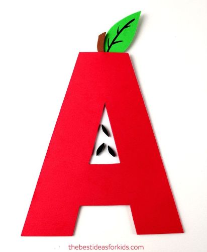 “A is for Apple” Craft