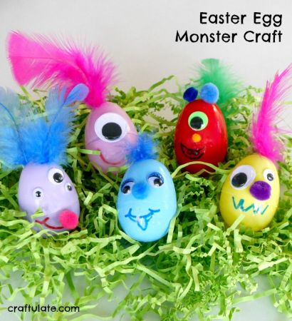 Easter Egg Monster Craft