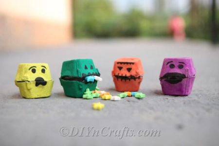  Egg Carton Monster Craft