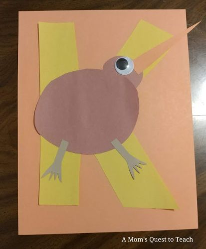 “K is for Kiwi” Craft