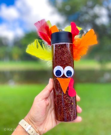 Large Turkey Sensory Bottle