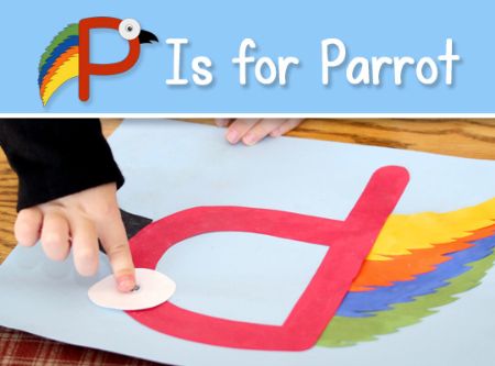 “P is for Parrot” Craft