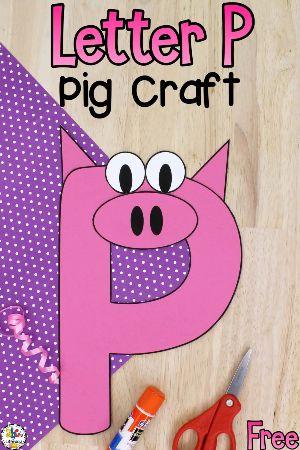 “P is for Pig” Craft