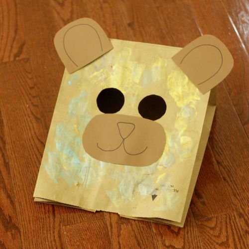  Paper Bag Bear Mask
