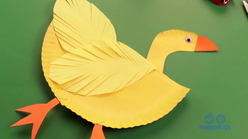 Paper Plate Duck Craft