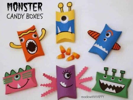  Pillow Box Monster Craft