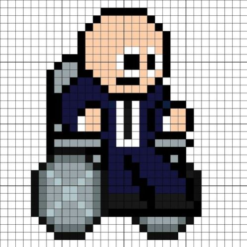 Professor X Perler