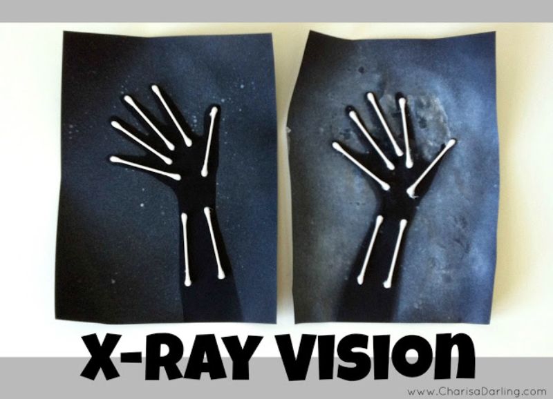 Q-Tip X-Ray Craft