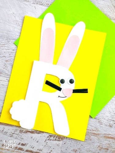 “R is for Rabbit” Craft