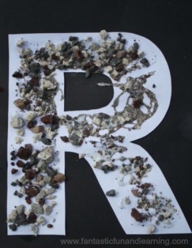 “R is for Rock” Craft