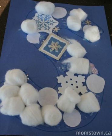 “S is for Snow” Craft