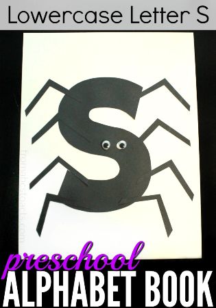 “S is for Spider” Craft