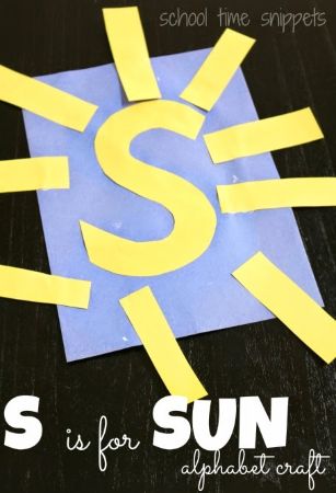 “S is for Sun” Craft
