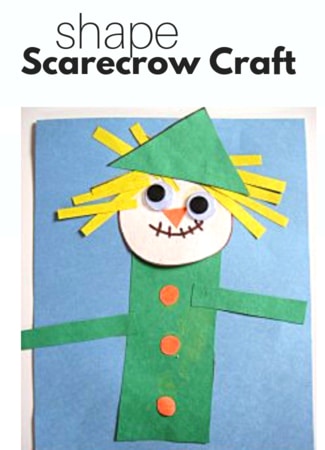 Shape Scarecrow Craft