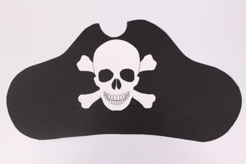 Skull and Cross(X)bones Pirate Hat