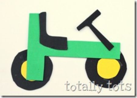“T is for Tractor” Craft