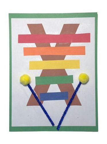 “X is for Xylophone” Craft