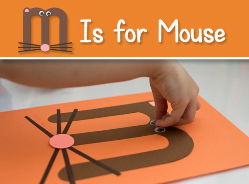 “m is for Mouse” Craft