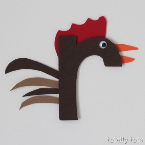  “r is for Rooster” Craft
