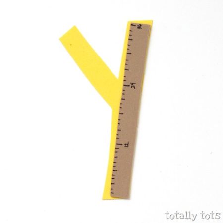 “y is for Yardstick” Craft