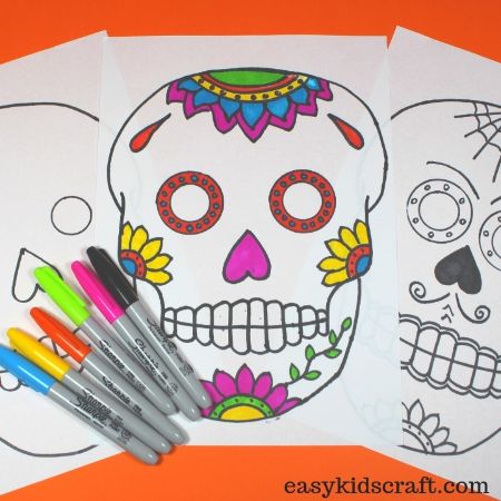 23 Simple DIY Skeleton Crafts For Kids - Cool Kids Crafts