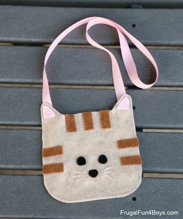 Felt Cat Purse