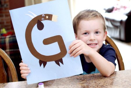 “G is for Goat” Craft